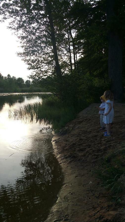 Holiday Home Sielanka Domek Z Sauna Na Kaszubach Barkocin Buitenkant foto