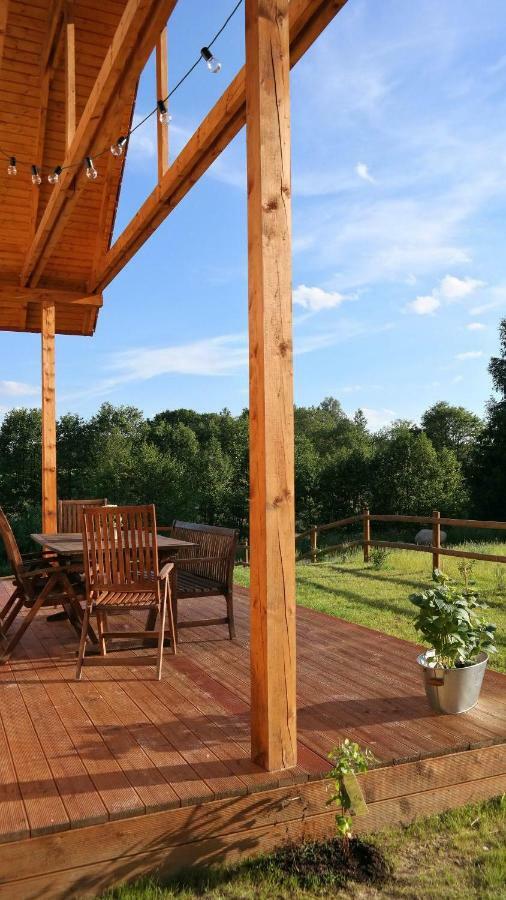 Holiday Home Sielanka Domek Z Sauna Na Kaszubach Barkocin Buitenkant foto